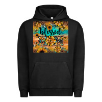 Pigment Black blessed mom Urban Hoodie - JahusDesignShop