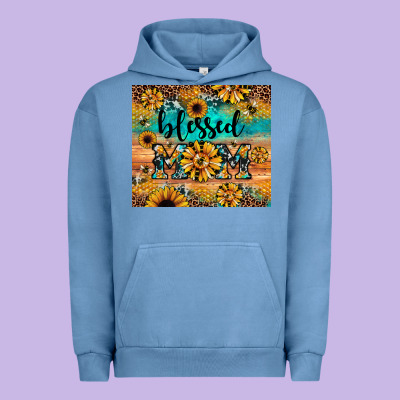 Blessed Mom Urban Hoodie Designed By Jahusdesignshop