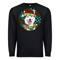 Black Christmas Husky Premium Sweatshirt - RanaPortraitStore