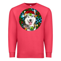 Cardinal Christmas Husky Premium Sweatshirt - RanaPortraitStore
