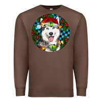 Chestnut Christmas Husky Premium Sweatshirt - RanaPortraitStore