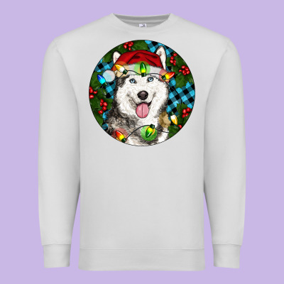 Premium Sweatshirt Christmas Husky