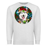 Oatmeal Heather Christmas Husky Premium Sweatshirt - RanaPortraitStore