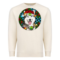 Sandshell Christmas Husky Premium Sweatshirt - RanaPortraitStore