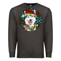 Smoke Christmas Husky Premium Sweatshirt - RanaPortraitStore