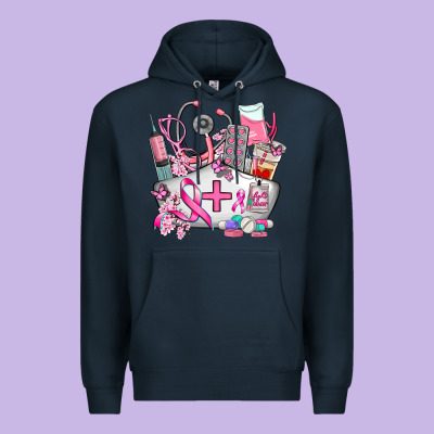 Nurse  And Cancer Premium Hoodie Designed By Adodesignshop