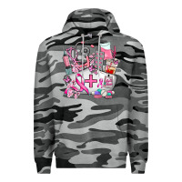 Slate Camo nurse  and cancer Premium Hoodie - AdoDesignShop