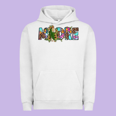 San Judas Madre Sunflower Urban Hoodie Designed By Jahusdesignshop