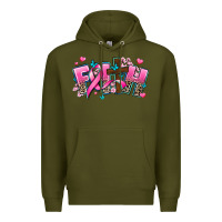 Army Green cancer faith cross Premium Hoodie - AdoDesignShop