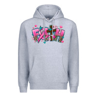 Heather Grey cancer faith cross Premium Hoodie - AdoDesignShop