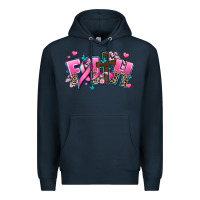 Navy cancer faith cross Premium Hoodie - AdoDesignShop