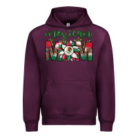 Mauve Wine mexican flag sunflower mom leopard Urban Hoodie - JahusDesignShop