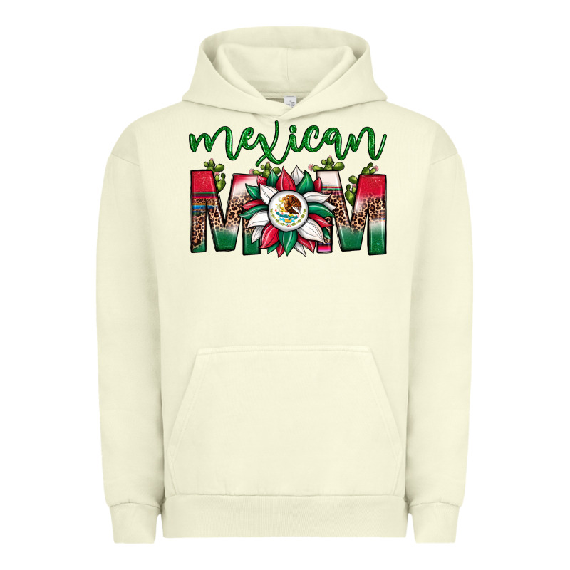 Mexican Flag Sunflower Mom Leopard Urban Hoodie by JahusDesignShop | Teevron