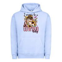 Pigment Grape Ice i wanna be a cowboo baby halloween Urban Hoodie - AdoDesignShop