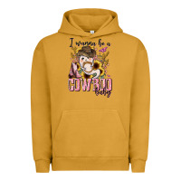 I Wanna Be A Cowboo Baby Halloween Urban Hoodie | Teevron