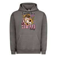 Pigment Tornado i wanna be a cowboo baby halloween Urban Hoodie - AdoDesignShop
