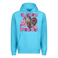 Western Leopard  In October We Wear Pink Heart Premium Hoodie | Teevron