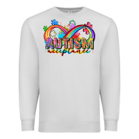 Dove Grey autism acceptance Premium Sweatshirt - Zillion Design Studio