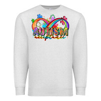 Oatmeal Heather autism acceptance Premium Sweatshirt - Zillion Design Studio