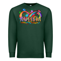 Sports Green autism acceptance Premium Sweatshirt - Zillion Design Studio