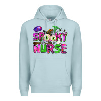 Blue Mist spooky nurse Premium Hoodie - AdoDesignShop