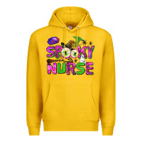 Lemon spooky nurse Premium Hoodie - AdoDesignShop