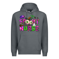 Rock spooky nurse Premium Hoodie - AdoDesignShop