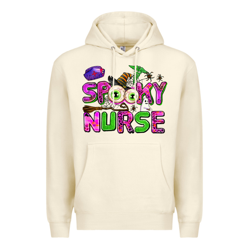 Spooky Nurse Premium Hoodie by AdoDesignShop | Teevron