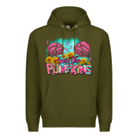 Army Green save the pumpkins Premium Hoodie - AdoDesignShop