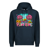 Navy save the pumpkins Premium Hoodie - AdoDesignShop