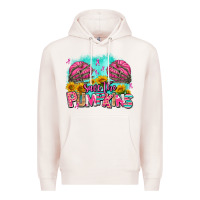 Pale Pink save the pumpkins Premium Hoodie - AdoDesignShop
