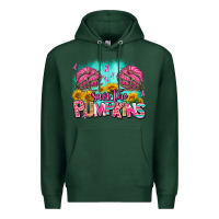 Sports Green save the pumpkins Premium Hoodie - AdoDesignShop