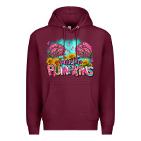 Burgundy save the pumpkins Premium Hoodie - AdoDesignShop