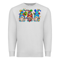 Dove Grey autism gnomes Premium Sweatshirt - Zillion Design Studio