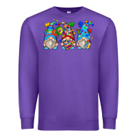 Purple autism gnomes Premium Sweatshirt - Zillion Design Studio