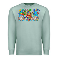 Seafoam autism gnomes Premium Sweatshirt - Zillion Design Studio