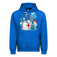 Cobalt Winter Nurse life Urban Hoodie - AdoDesignShop