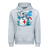 Heather Grey Winter Nurse life Urban Hoodie - AdoDesignShop
