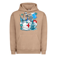 Pigment Burro Winter Nurse life Urban Hoodie - AdoDesignShop