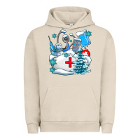 Pigment French Oak Winter Nurse life Urban Hoodie - AdoDesignShop