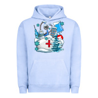 Pigment Grape Ice Winter Nurse life Urban Hoodie - AdoDesignShop