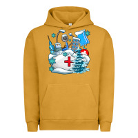 Pigment Peanut Butter Winter Nurse life Urban Hoodie - AdoDesignShop