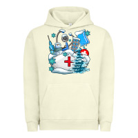 Pigment Pistachio Winter Nurse life Urban Hoodie - AdoDesignShop