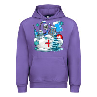 Tulip Winter Nurse life Urban Hoodie - AdoDesignShop