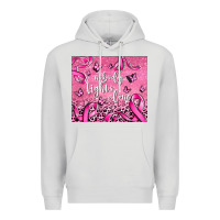Dove Grey nobody fight's alone Premium Hoodie - AdoDesignShop