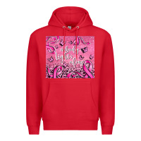 Red nobody fight's alone Premium Hoodie - AdoDesignShop
