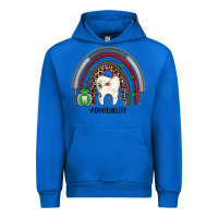 Cobalt Christmas dental life rainbow Urban Hoodie - JahusDesignShop