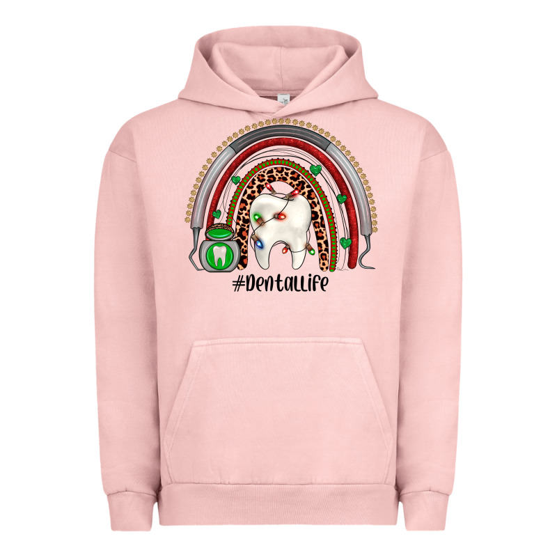 Christmas Dental Life Rainbow Urban Hoodie by JahusDesignShop | Teevron