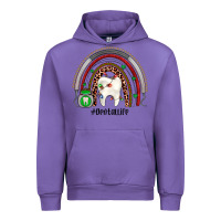 Tulip Christmas dental life rainbow Urban Hoodie - JahusDesignShop