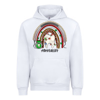 White Christmas dental life rainbow Urban Hoodie - JahusDesignShop